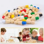 Wooden Memory Chess Game - Image 3