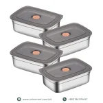 2 PCS Premium Stainless Steel Food Container - Image 3